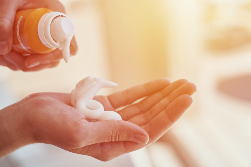 日焼け止めの正しい塗り方